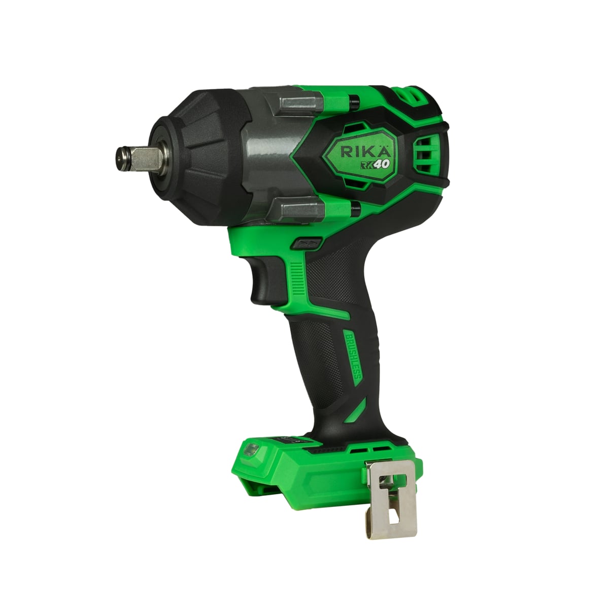 Rikä RK40 40V 1/2in Cordless Mid-Torque Impact Wrench | 1000Nm Nut-Busting Torque | Friction Ring | Brushless Motor | Body Only